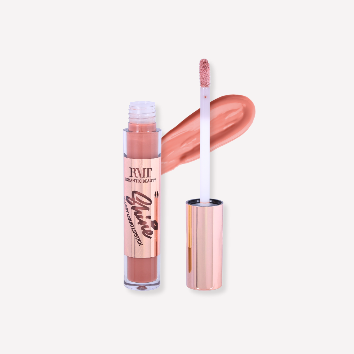 Shine Glossy Liquid Lipstick (Nude Tone)